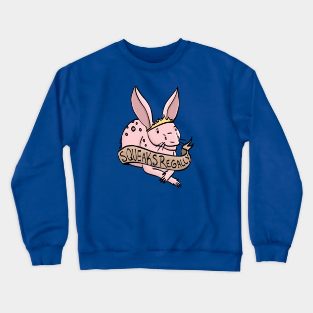 The Nug King (pink) Crewneck Sweatshirt by manicgremlin